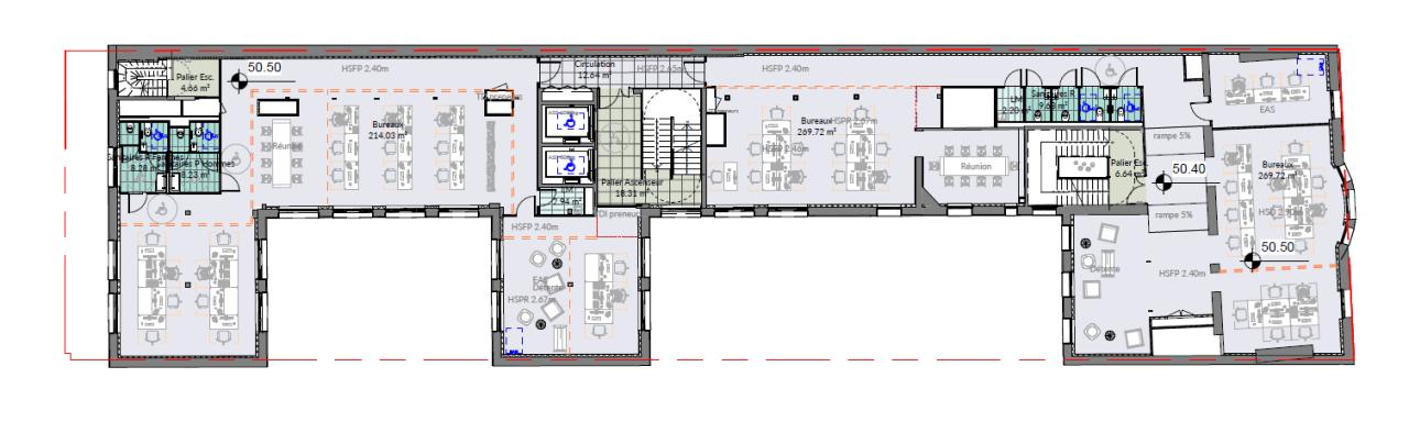Bureau Paris 5189m² Location bureau Paris OLBUR2202094 11